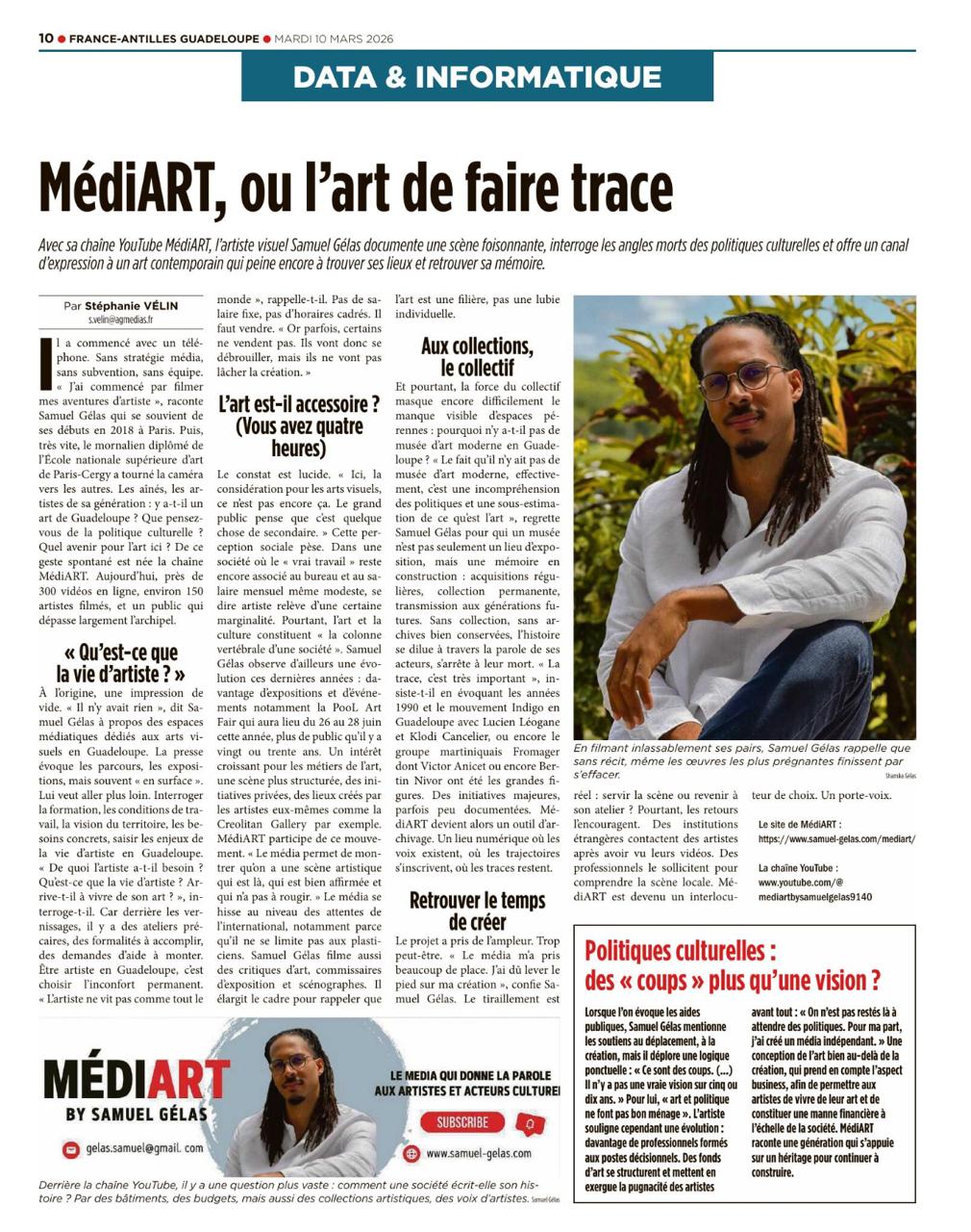 Article MédiArt